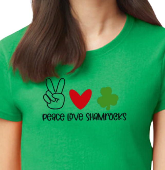 Peace Love Shamrocks