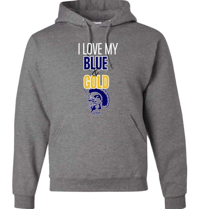 I Love My Blue & Gold