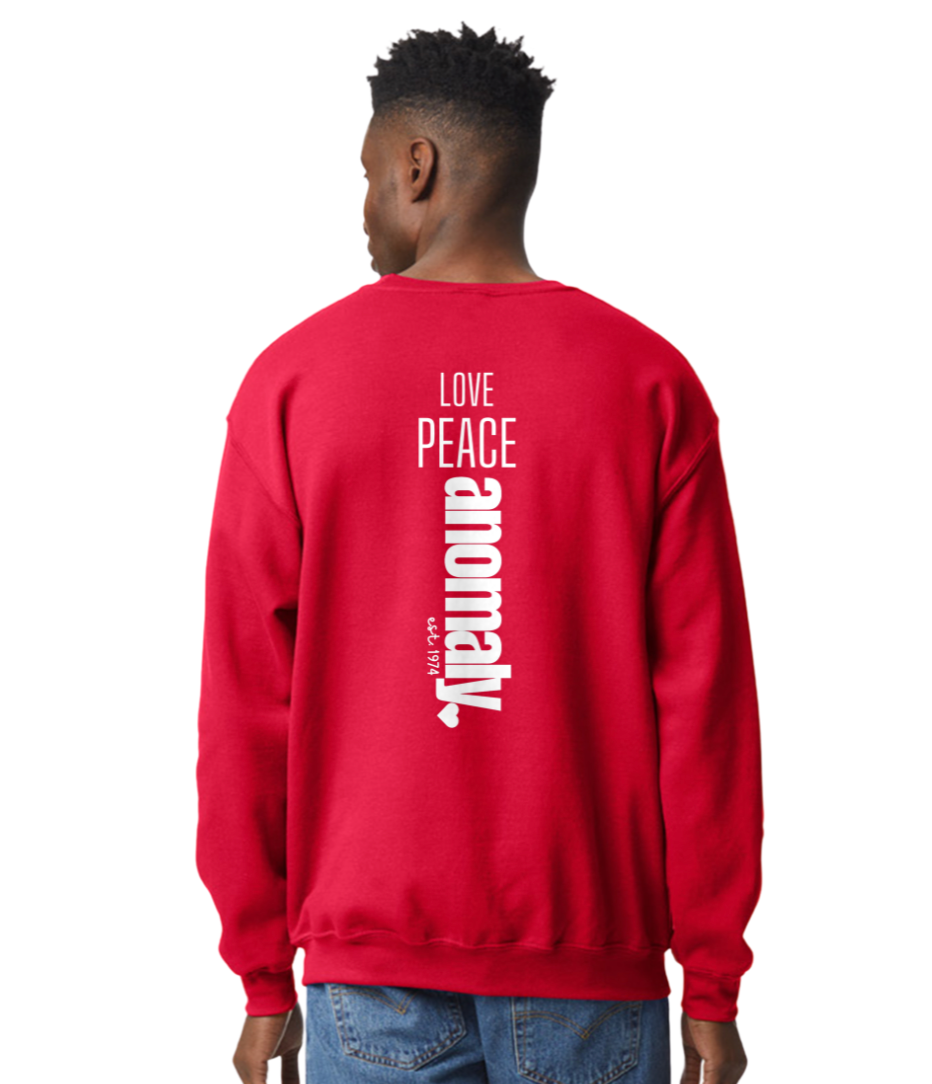 Love Peace anomaly🖤 Sweatshirt