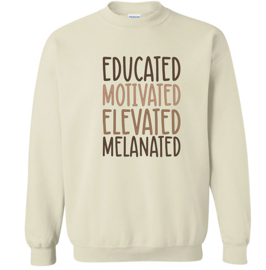 Educated Motivated Elevated Melanated