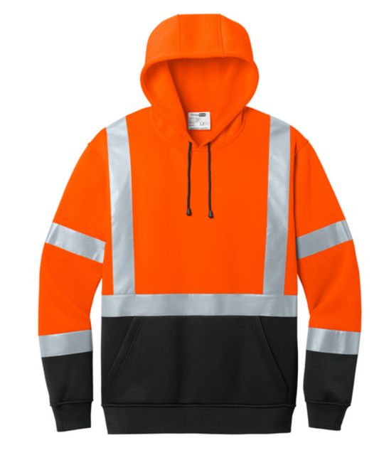 Heavy-Duty Fleece Pullover Hoodie
