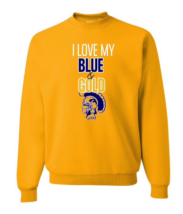 I Love My Blue & Gold