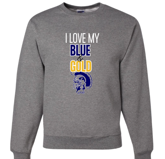 I Love My Blue & Gold