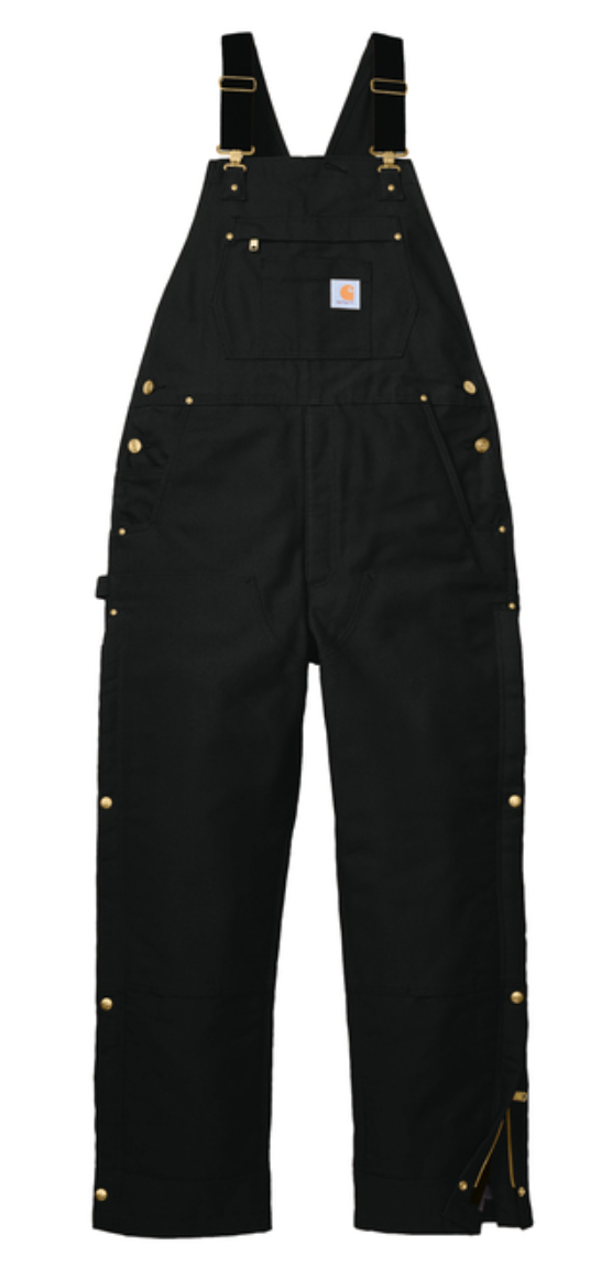 Carhartt® Firm Duck Insulated Bib Overalls